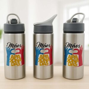 Squeeze de Alumínio Wave 600ml