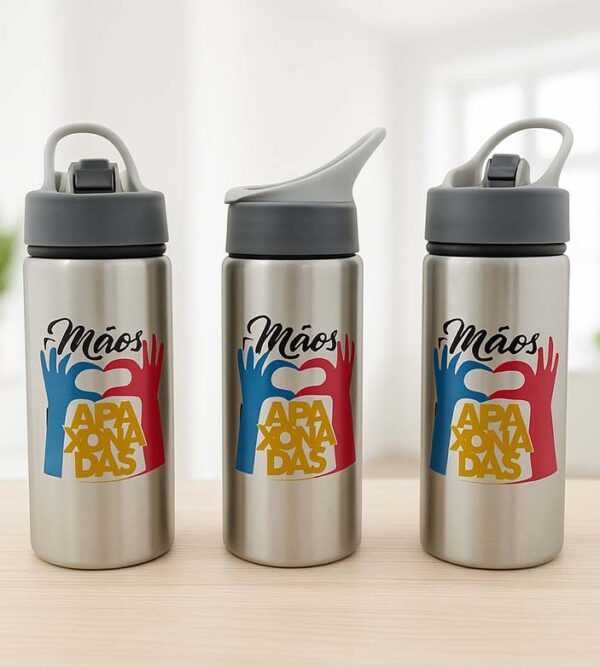 Squeeze de Alumínio Wave 600ml